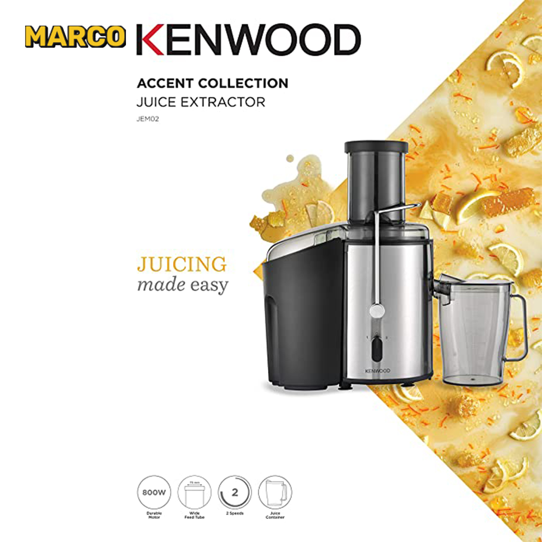 آبمیوه گیر 2 لیتری 800 وات کنوود Kenwood juicer JEM02 ارسال فوری