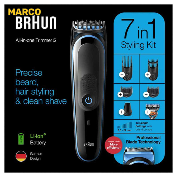ماشین اصلاح هفت کاره Braun MGK5245