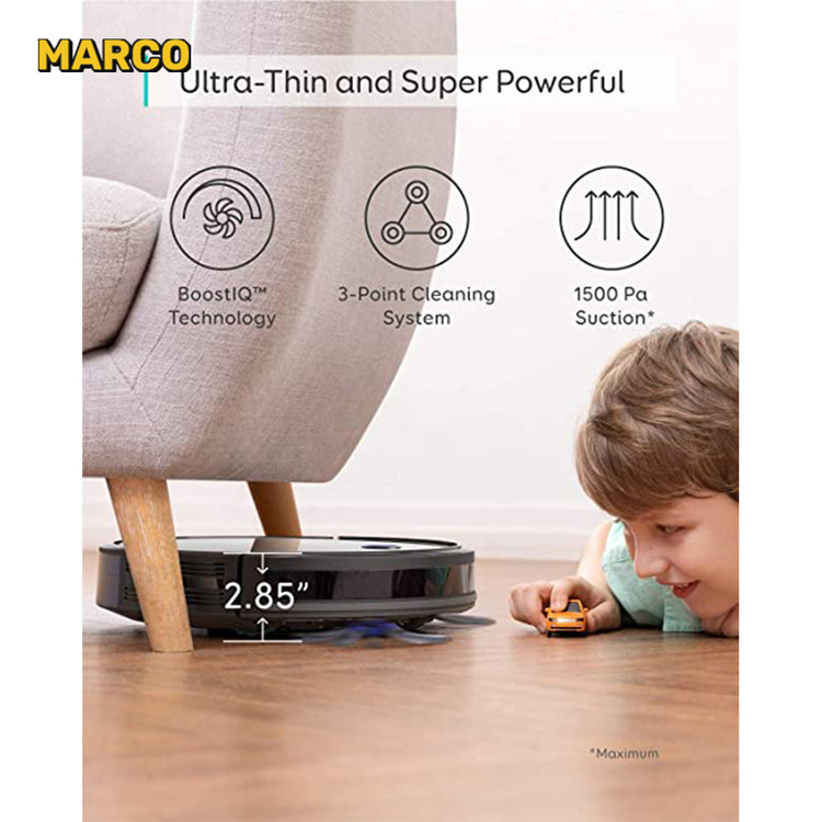 جارو رباتیک یوفی Eufy Robot Vacuum Cleaner RoboVac 30C ضمانت اصالت و سلامت کالا و ارسال فوری و رایگان