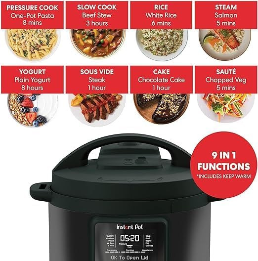 مولتی کوکر و زودپز برقی اینستنت مدل Instant Pot DPPC604 اورجینال ارسال فوری