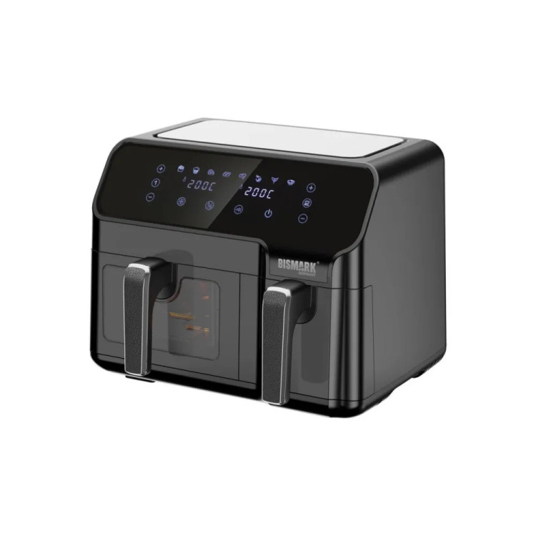 سرخ کن دو قلو 9 لیتری بیسمارک مدل BM3603 ضمانت اصالت کالا و ارسال فوری و رایگان /گارانتی 18 ماهه مارکو تجارت
