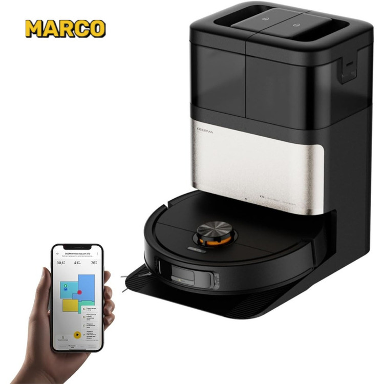 جارو رباتیک درما Deerma X70 Robot Vacuum Cleaner