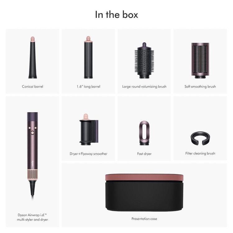 ایررپ حالت دهنده مو دایسون مدل Airwrap Jasper Plum HS08