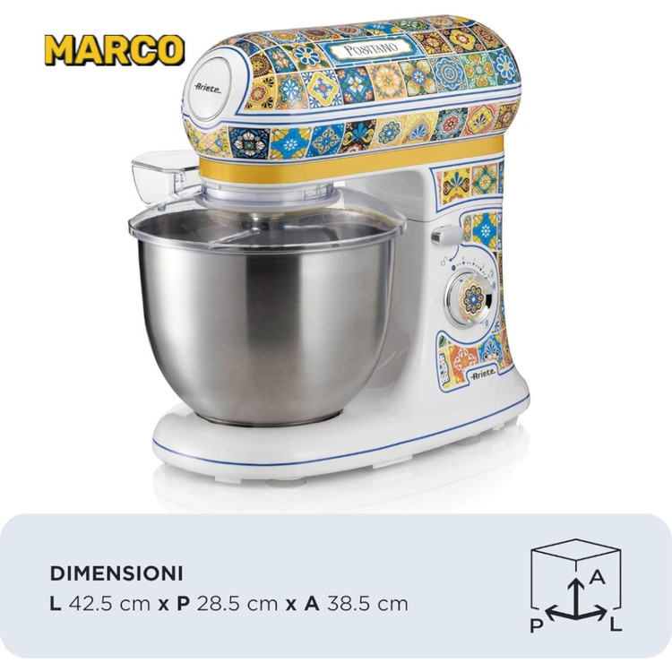 همزن کاسه دار آریته مدل Ariete positano 1588