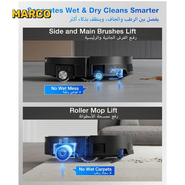 جارو رباتیک هوشمند DEEBOT X11 PRO OMNI ضمانت اصالت و سلامت / ارسال فوری و رایگان /گارانتی 18 ماهه