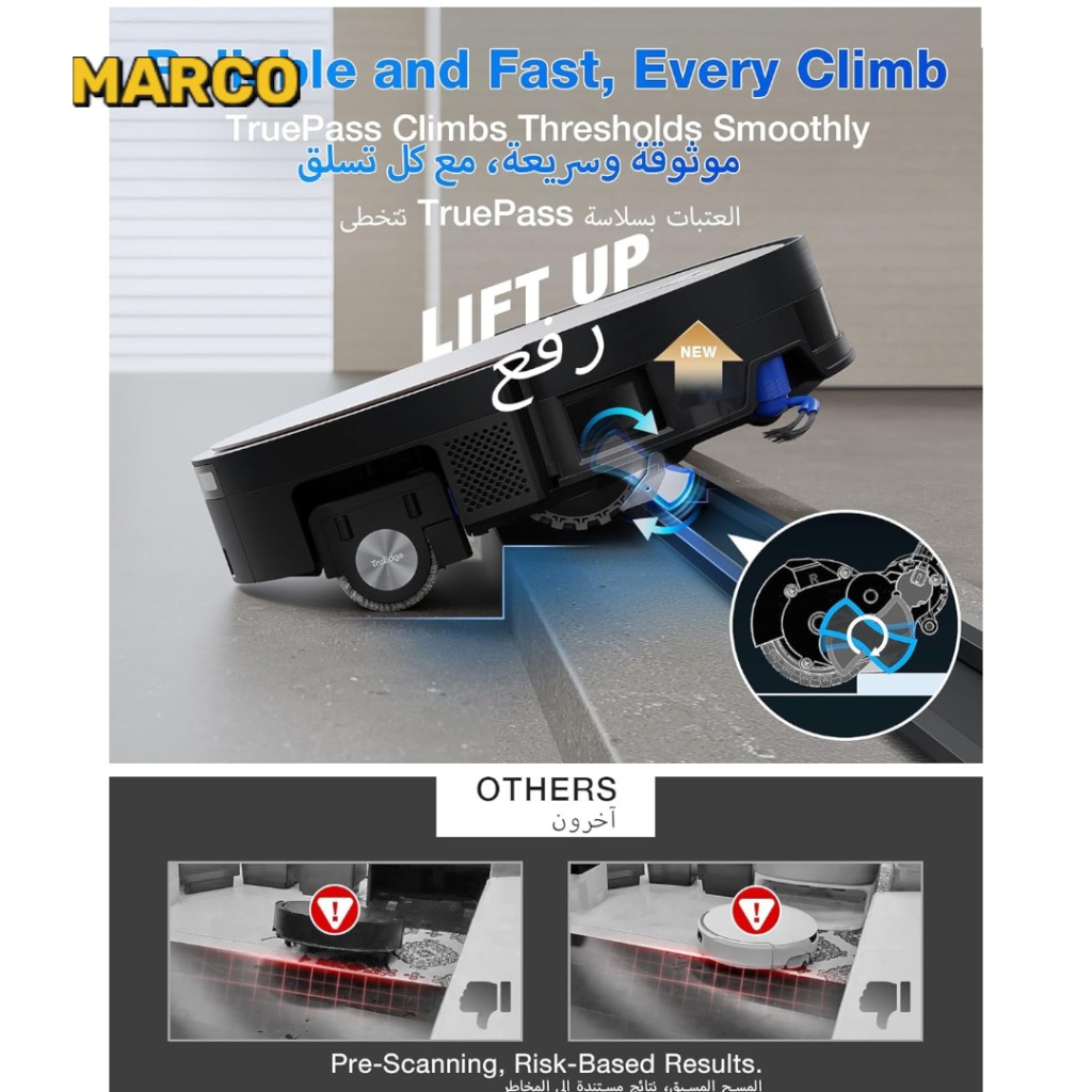 جارو رباتیک هوشمند DEEBOT X11 PRO OMNI ضمانت اصالت و سلامت / ارسال فوری و رایگان /گارانتی 18 ماهه