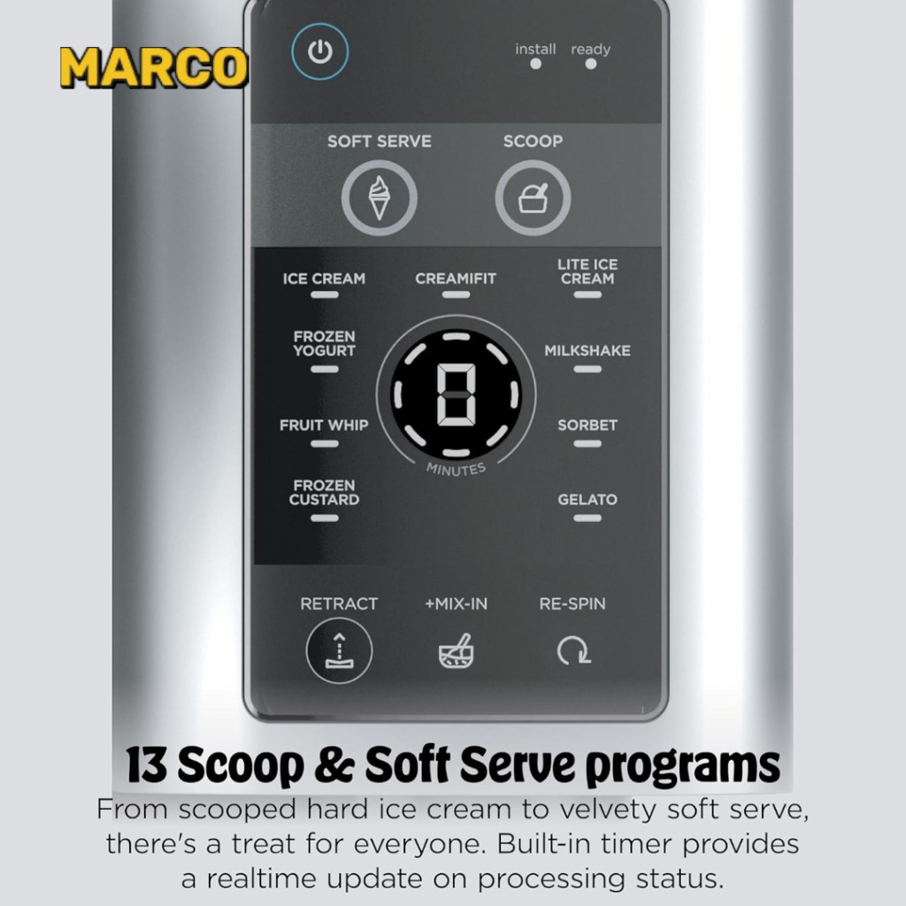 بستنی ساز نینجا مدل NC701 ضمانت اصالت کالا و ارسال فوری و رایگان /گارانتی 18 ماهه مارکو تجارت