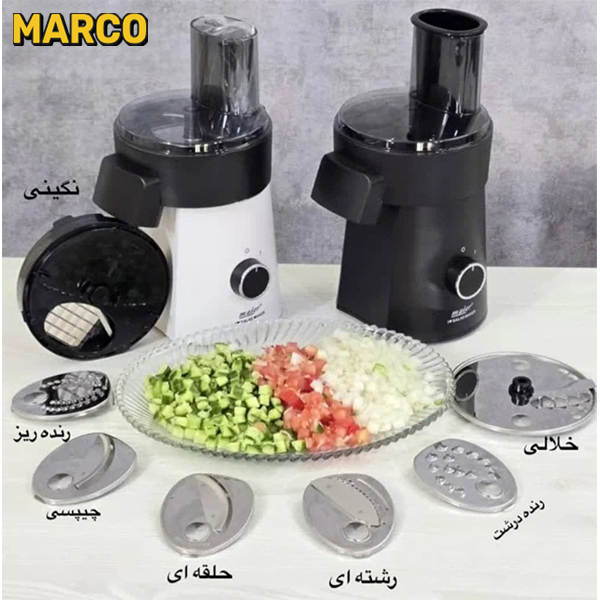 سالادساز 7 کاره مایر مدل MR1488 ضمانت اصالت کالا و ارسال فوری و رایگان /گارانتی 18 ماهه مارکو تجارت