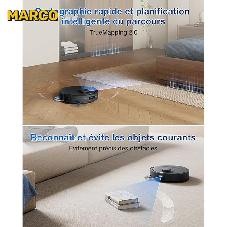 جارو رباتیک اکووکس ECOVACS T30C Omni ضمانت اصالت کالا و سلامت و ارسال فوری و رایگان