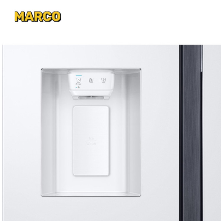 یخچال فریزر ساید بای ساید سامسونگ مدل RS80DG5402WW ضمانت اصالت کالا و ارسال فوری /گارانتی 18 ماهه مارکو تجارت