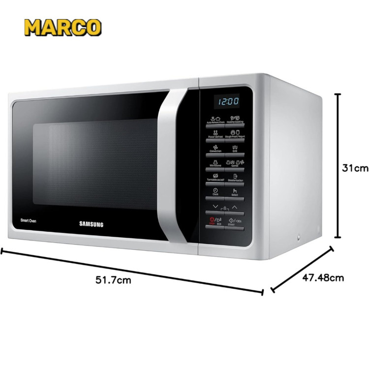 مایکروویو سامسونگ مدل MC28H5015AW/SG ضمانت اصالت کالا و ارسال فوری /گارانتی 18 ماهه مارکو تجارت