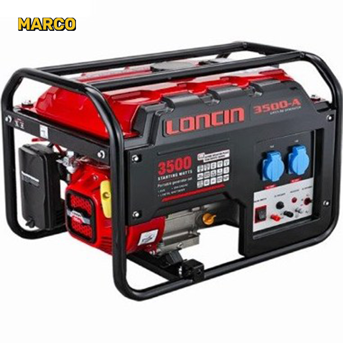 موتور برق بنزینی لانسین مدل LC3500D-AS ظرفیت ۲.۸ کیلووات تک فاز ضمانت اصالت کالا و ارسال یک هفته ای و رایگان / گارانتی 18 ماهه مارکو تجارت