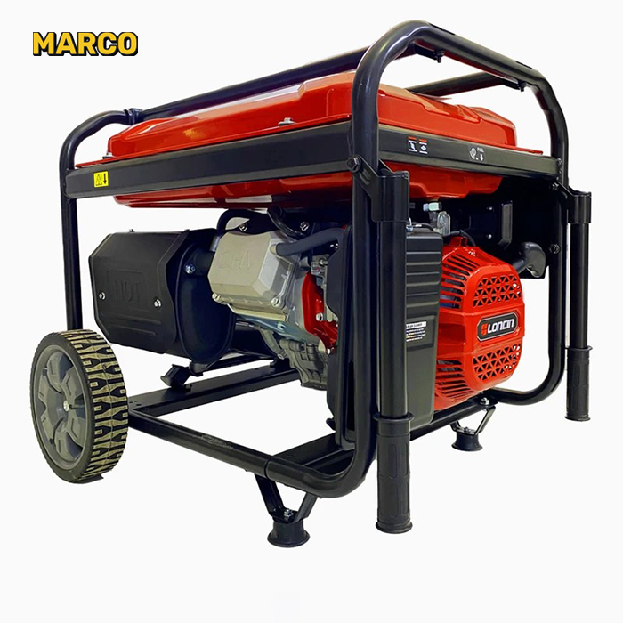 موتور برق لانسین مدل LC10000D-AS ظرفیت ۷ کیلووات بنزینی تک فاز ضمانت اصالت کالا و ارسال یک هفته ای و رایگان / گارانتی 18 ماهه مارکو تجارت