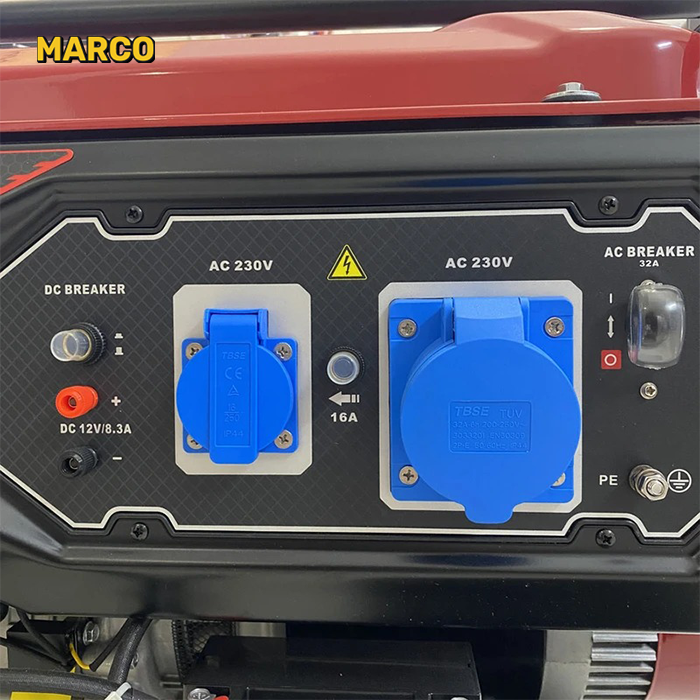 موتور برق لانسین مدل LC10000D-AS ظرفیت ۷ کیلووات بنزینی تک فاز ضمانت اصالت کالا و ارسال یک هفته ای و رایگان / گارانتی 18 ماهه مارکو تجارت
