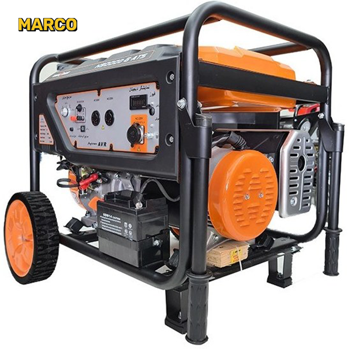 موتور برق هواسدان مدل H9000D-G-ATS ظرفیت ۸.۵ کیلووات بنزینی تک فاز ضمانت اصالت کالا و ارسال یک هفته ای و رایگان / گارانتی 18 ماهه مارکو تجارت
