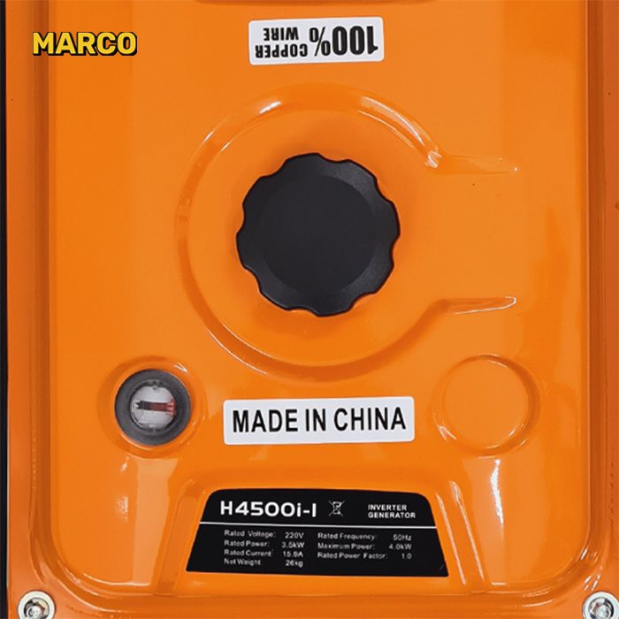 موتور برق هواسدان 4 کیلو وات اینورتر H4500i-1 ضمانت اصالت کالا و ارسال یک هفته ای و رایگان / گارانتی 18 ماهه مارکو تجارت