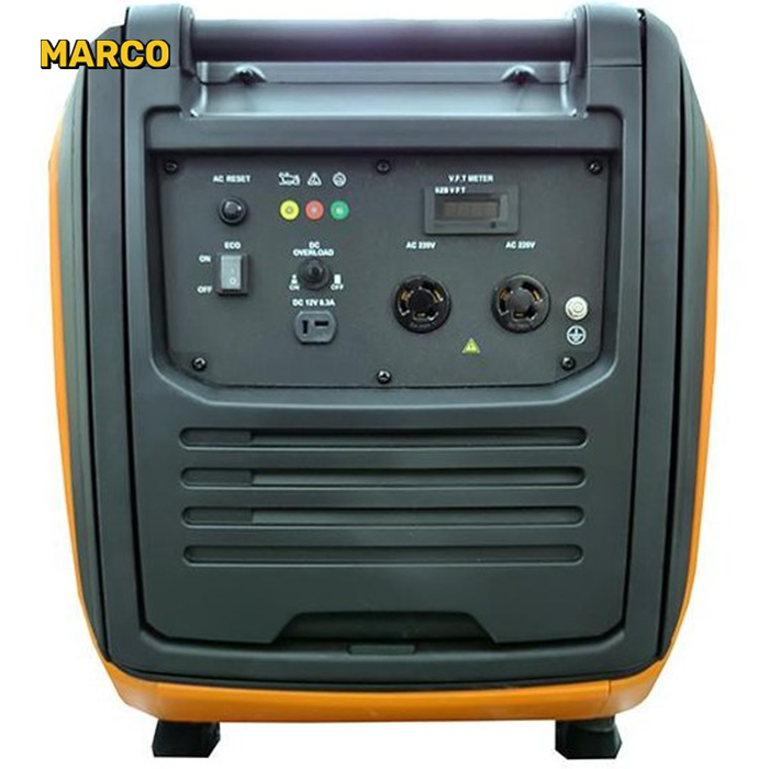 موتور برق بنزینی هواسدان مدل H4500iE ظرفیت ۴ کیلووات تک فاز سایلنت ضمانت اصالت کالا و ارسال یک هفته ای و رایگان / گارانتی 18 ماهه مارکو تجارت