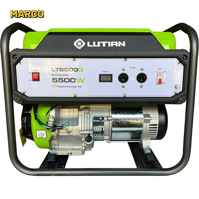 موتور برق بنزینی 15 اسب بخار لوتیان مدل LT6500D ضمانت اصالت کالا و ارسال یک هفته ای و رایگان / گارانتی 18 ماهه مارکو تجارت