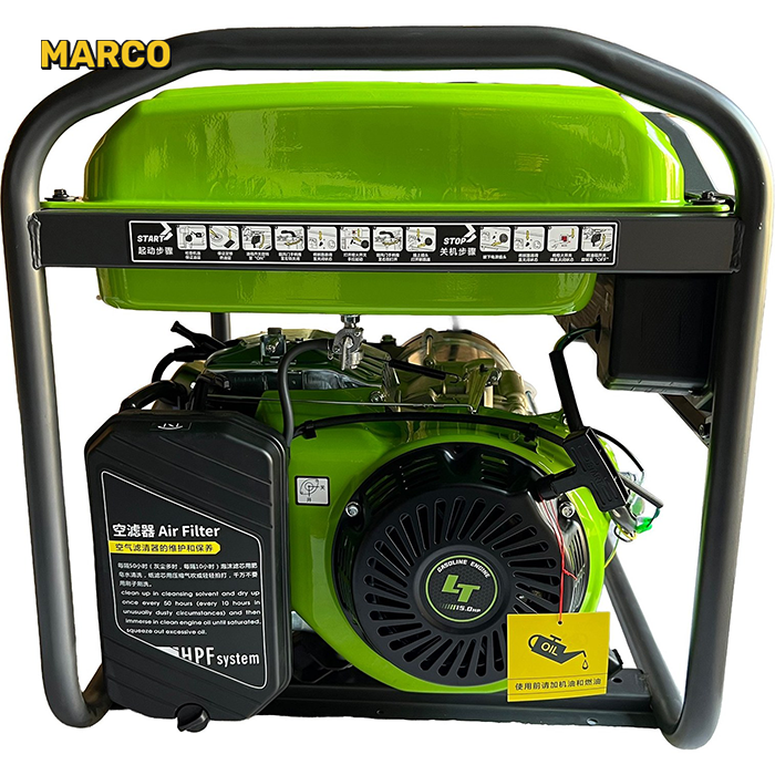 موتور برق بنزینی 15 اسب بخار لوتیان مدل LT6500D ضمانت اصالت کالا و ارسال یک هفته ای و رایگان / گارانتی 18 ماهه مارکو تجارت