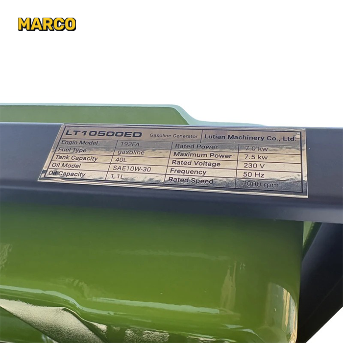 موتور برق بنزینی 18 اسب بخار لوتیان مدل LT10500ED ضمانت اصالت کالا و ارسال یک هفته ای و رایگان / گارانتی 18 ماهه مارکو تجارت