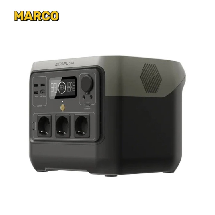 پاور استیشن هوشمند 800W اکوفلو مدل EcoFlow RIVER 2 Pro ضمانت اصالت کالا و ارسال فوری /گارانتی 18 ماهه مارکو تجارت