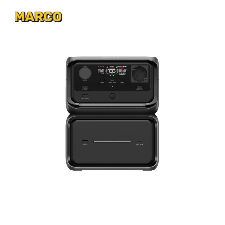 پاور استیشن قابل حمل اکوفلو مدل RIVER 3 MAX PLUS ضمانت اصالت کالا و ارسال فوری /گارانتی 18 ماهه مارکو تجارت