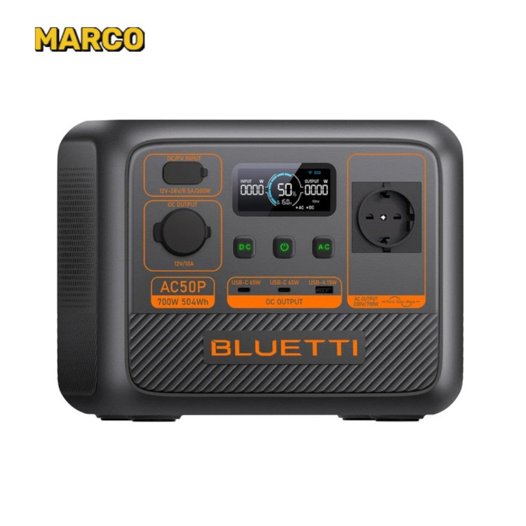 پاور استیشن قابل حمل AC50P (700W) بلوتی BLUETTI ضمانت اصالت کالا و ارسال فوری /گارانتی 18 ماهه مارکو تجارت