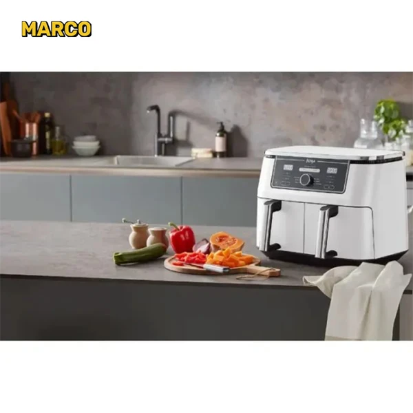 سرخ کن دوقلو نینجا آمریکا Ninja AF400EUWH صد درصد اورجینال ارسال فوری