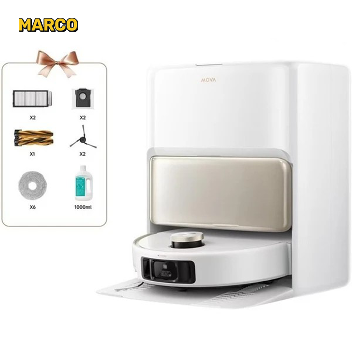 جارو رباتیک مووا Mova V50 Ultra Complete ضمانت اصالت و سلامت کالا و ارسال فوری و رایگان 7 روز مهلت تست و مرجوعی