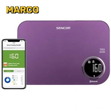 ترازو آشپزخانه هوشمند SENCOR SKS 7073VT/اورجینال ارسال فوری با گارانتی و ضمانت اصالت کالا