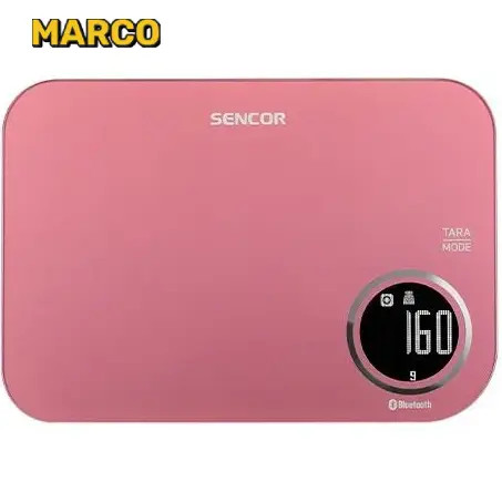 ترازو آشپزخانه هوشمند SENCOR SKS 7074RD/اورجینال ارسال فوری با گارانتی و ضمانت اصالت کالا
