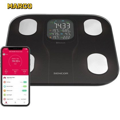 ترازو ورزشی SENCOR SBS 9002BK Smart/اورجینال ارسال فوری با گارانتی و ضمانت اصالت کالا