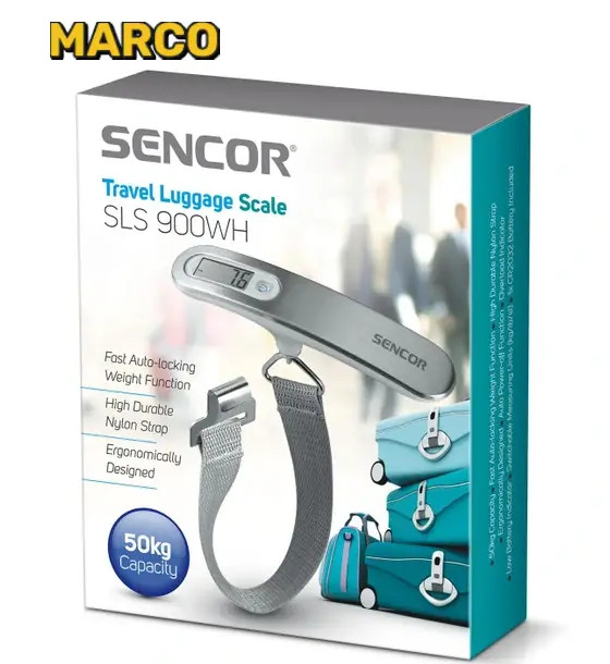 ترازو دستی SENCOR SLS 900WH/اورجینال ارسال فوری با گارانتی و ضمانت اصالت کالا