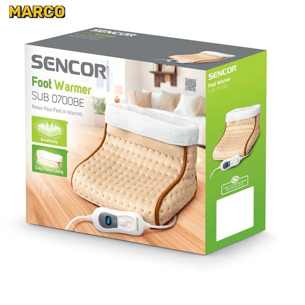 گرم کن پا SENCOR SUB 0700BE/اورجینال ارسال فوری با گارانتی و ضمانت اصالت کالا