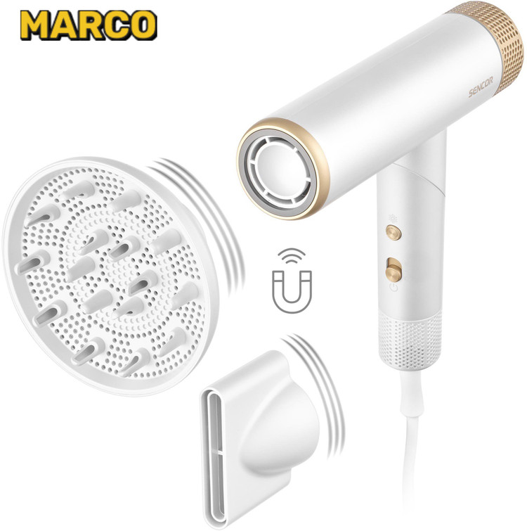 سشوار SENCOR SHD 9050GD/اورجینال ارسال فوری با گارانتی و ضمانت اصالت کالا