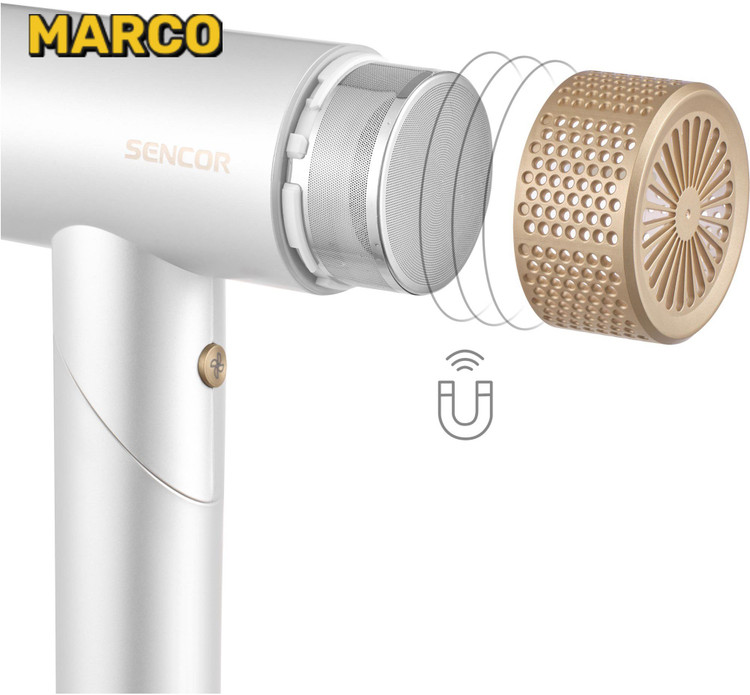 سشوار SENCOR SHD 9050GD/اورجینال ارسال فوری با گارانتی و ضمانت اصالت کالا