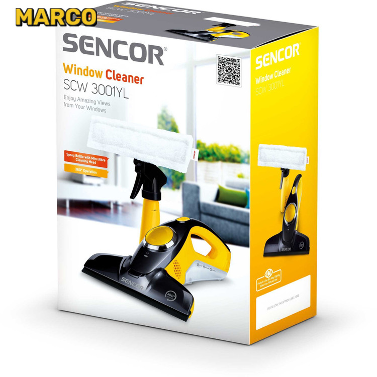 شیشه شو SENCOR SCW 3001YL/اورجینال ارسال فوری با گارانتی و ضمانت اصالت کالا