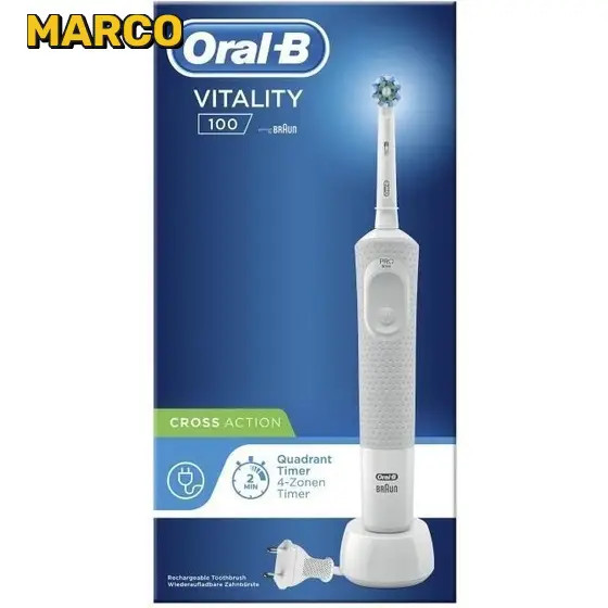 مسواک برقی مدل D100.413.1 براون BRAUN/اورجینال ارسال فوری با گارانتی و ضمانت اصالت کالا