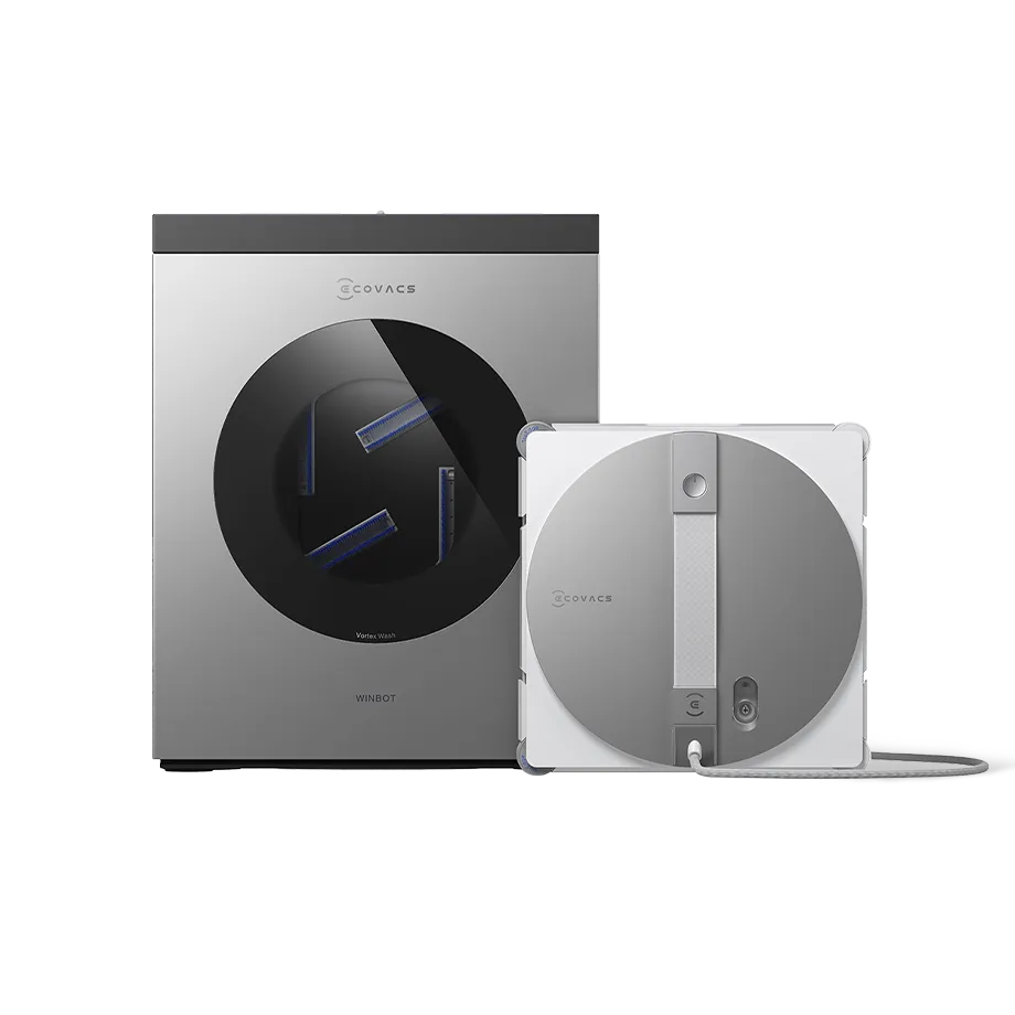 ربات شیشه شوی اکووکس Ecovacs Winbot W3 omni ضمانت اصالت کالا و ارسال فوری و رایگان /گارانتی 18 ماهه مارکو تجارت