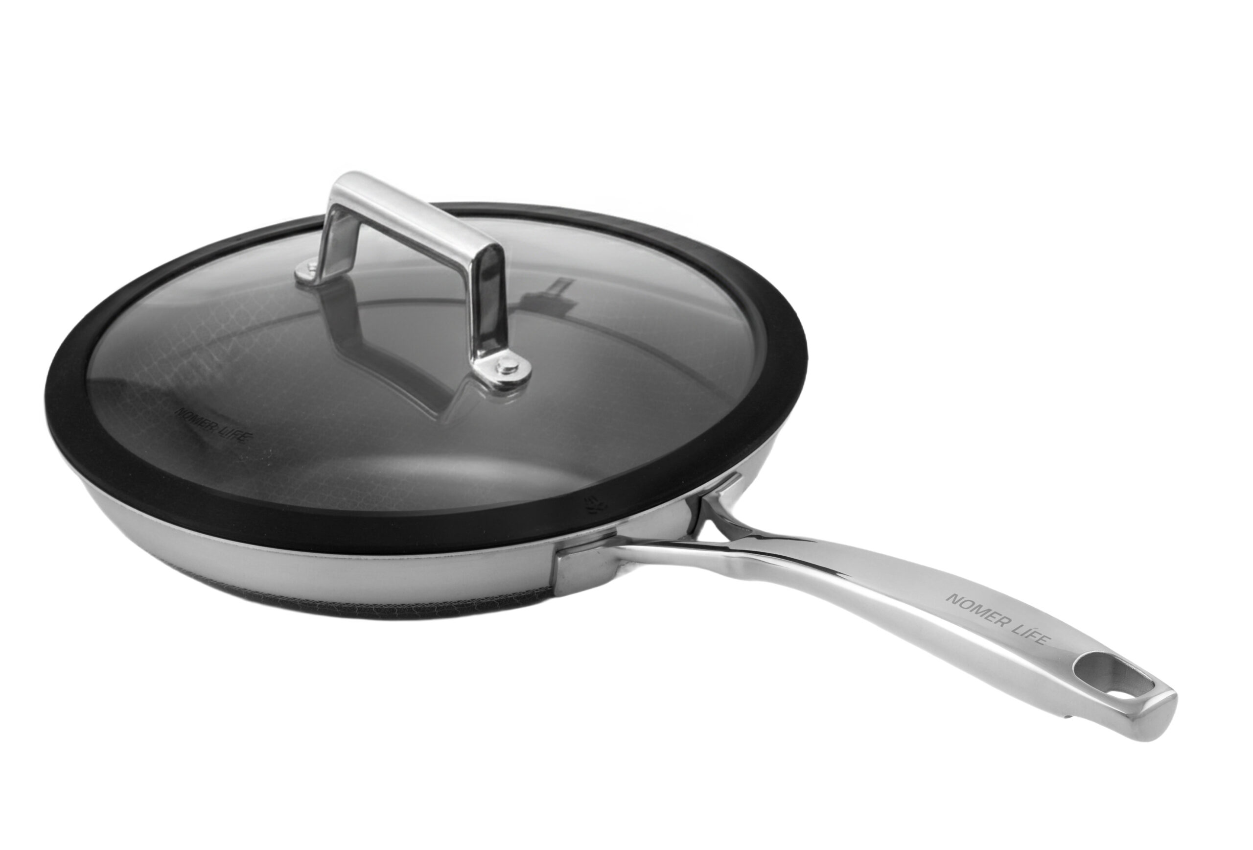 ماهیتابه استیل نچسپ(کف لیزری) نومر دبل ساید سایز28 h2 ضمانت اصالت کالا و ارسال فوری و رایگان /گارانتی 24 ماهه مارکو تجارت