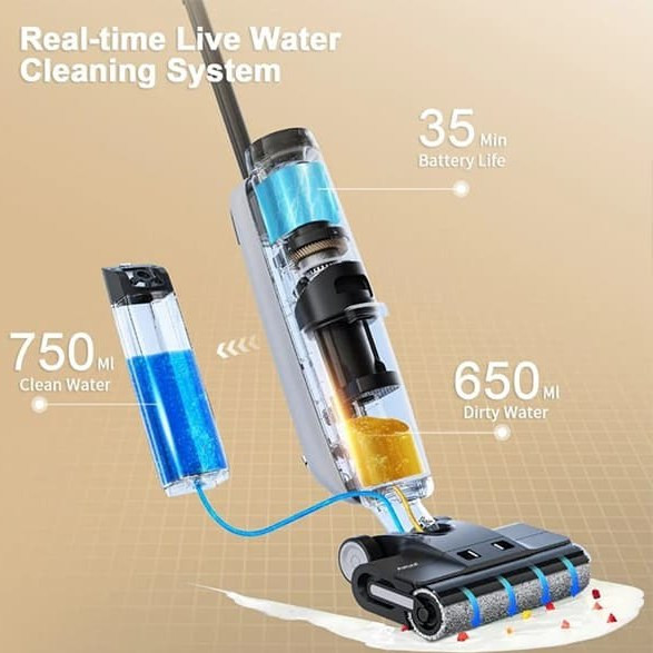 جاروشارژی تر و خشک ایربات Airbot iClean H15