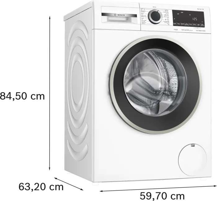 ماشین لباسشویی 9 کیلو بوش ترک مدل WGA14400GC