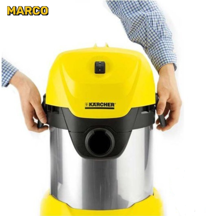 جاروبرقی سطلی خانگی کارچر مدل WD3 Premium ضمانت اصالت کالا و ارسال فوری و رایگان / گارانتی 18 ماهه مارکو تجارت