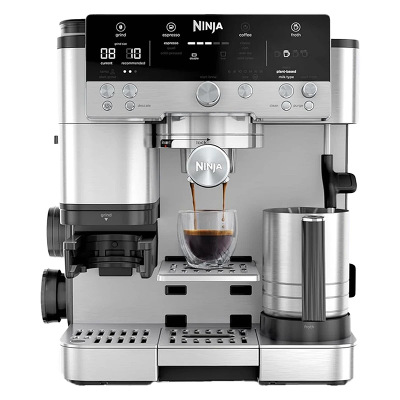 اسپرسوساز نینجا مدل Ninja ES601 مدل 220 ولت ضمانت اصالت کالا و ارسال فوری و رایگان /گارانتی 18 ماهه مارکو تجارت