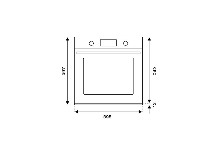 فر توکار برقی برتازونی HERITAGE F609HEREKT